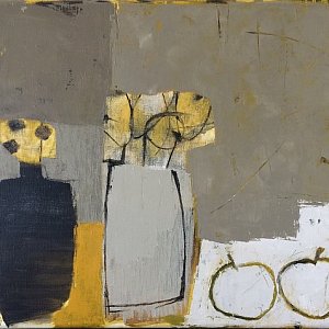 Still Life Paintings by Ann Armitage from The Jerram Gallery, Sherborne, Dorset. Contemporary British pictures and sculpture