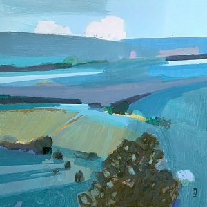 Landscape Paintings by Malcolm Ashman from The Jerram Gallery, Sherborne, Dorset.  Contemporary British pictures and sculpture.
