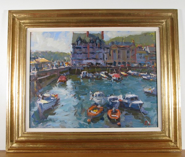 The Jerram Gallery - DAVID BACHMANN - THE BOAT FLOAT, DARTMOUTH